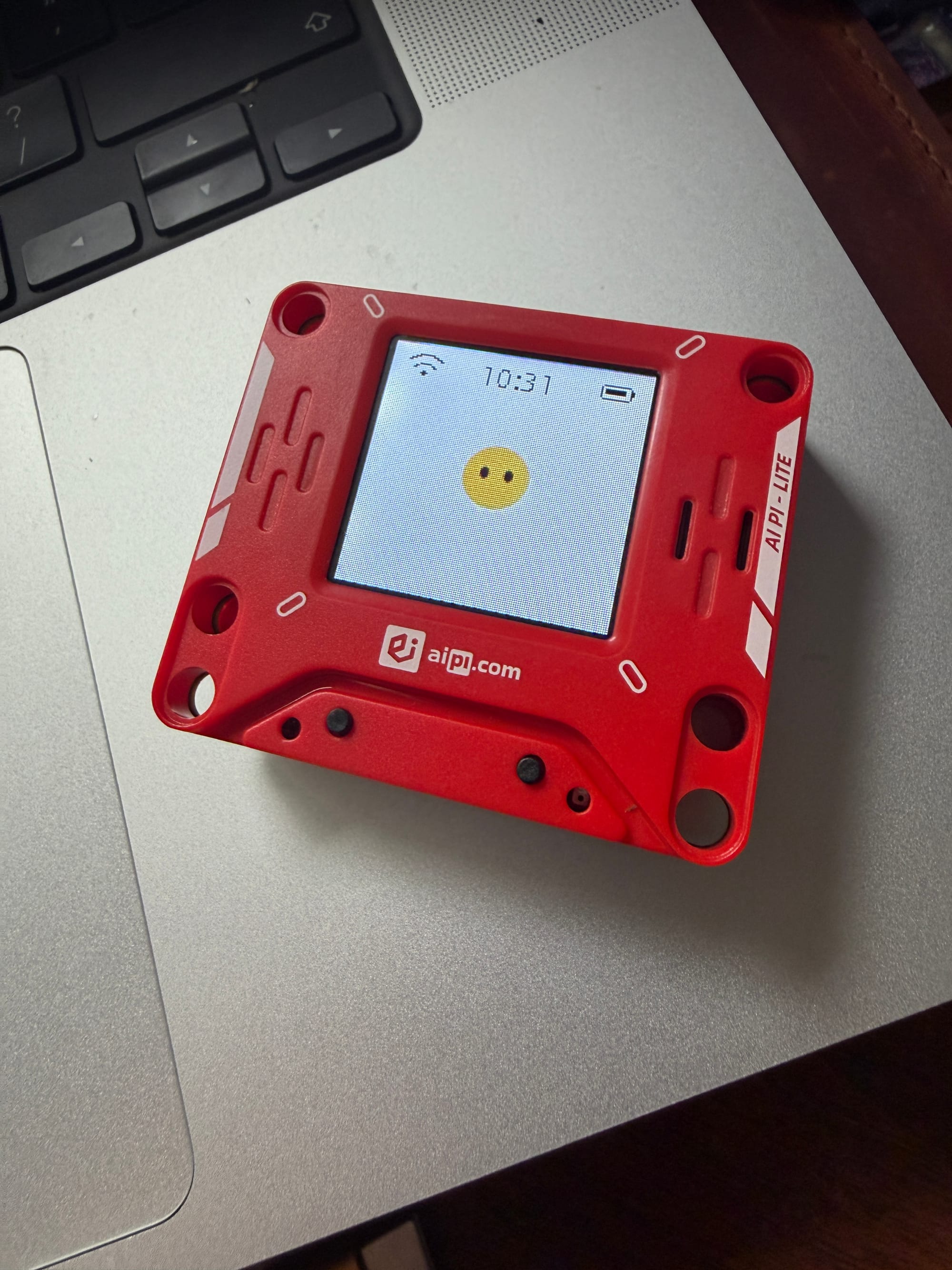 The AIPI Lite, an ESP32-S3 with an ES8311 codec in a friendly case